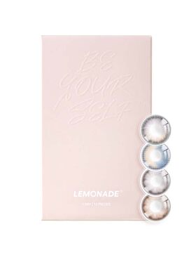 日抛美瞳渐变色10片 LEMONADE女小直径山光水色隐形眼镜 官网正品