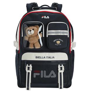 FILA 斐乐官方女包背包2025秋季新款时尚双肩包多口袋书包电脑包