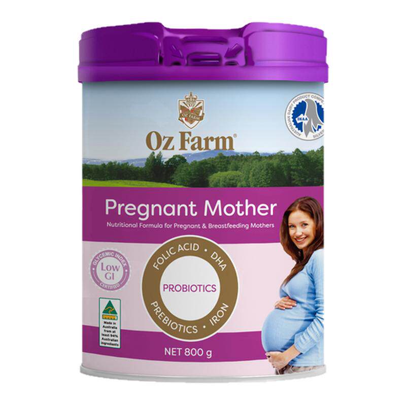 澳滋ozfarm进口孕妇孕妈妈奶粉早中晚期营养叶酸DHA配方800g*3罐