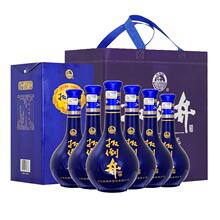 【扳倒井官方旗舰店】蓝A6浓香型白酒42度500ml*6瓶整箱装