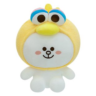 布朗熊玩偶可妮兔公仔毛绒玩具抱枕睡觉布娃娃女朋友儿童生日礼物