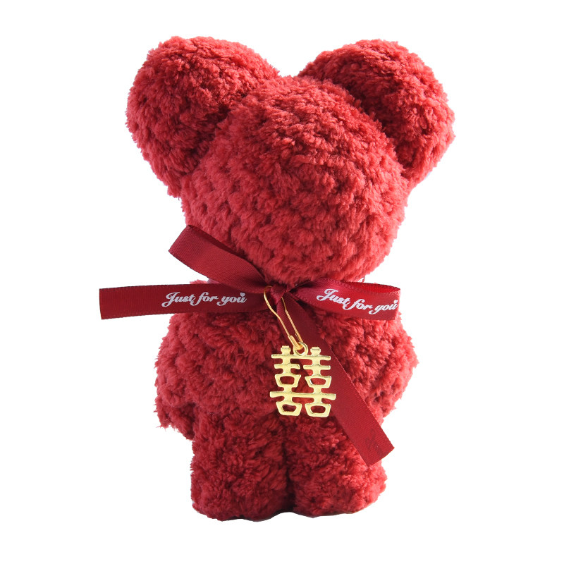 结婚毛巾伴手礼印刷logo