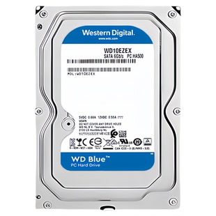 WD西数高速机械硬盘500GB/1TB/2T/3T/4T/6T台式电脑监控sata硬盘