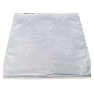 酒吧全棉白口布饭店纯棉斜纹无花餐巾西餐厅口布杯布不掉毛擦杯布