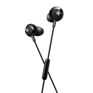 飞利浦SHE4305双低音HIFI动圈半入耳式安卓耳机耳塞手机通用耳麦