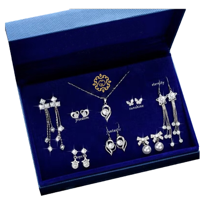 气质流苏耳钉礼盒耳环送女朋友