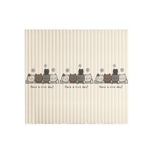 衣柜防尘折叠遮挡帘无门衣帽间布帘磁吸拉货架书柜遮丑免打孔帘子