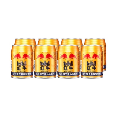 红牛能量饮料熬夜备考250ml*8罐