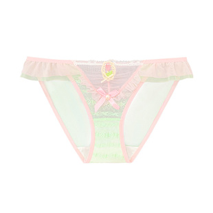 芭乐甜莓~纯欲蕾丝内裤女款2026新款女生透气三角裤女不卡裆女士