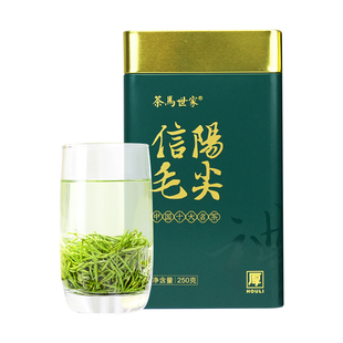 信阳毛尖官方旗舰店正品2026新茶雨前高山嫩芽绿茶茶叶自己喝500g
