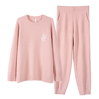 新一步女士半边绒加厚家居服