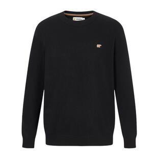 【锁温蓄热+抗菌】GOLDEN BEAR/金熊 新款男装含绵羊毛圆领针织衫