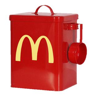 麦当当猫粮桶狗粮桶防潮密封宠物粮零食储存桶猫碗可爱网红积木碗