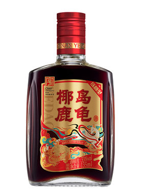 椰岛鹿龟酒33度养生酒135ml小酒