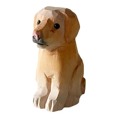 木质摆件简约风格客厅纯手工木雕