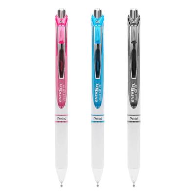 日本中性笔pentel速干按动