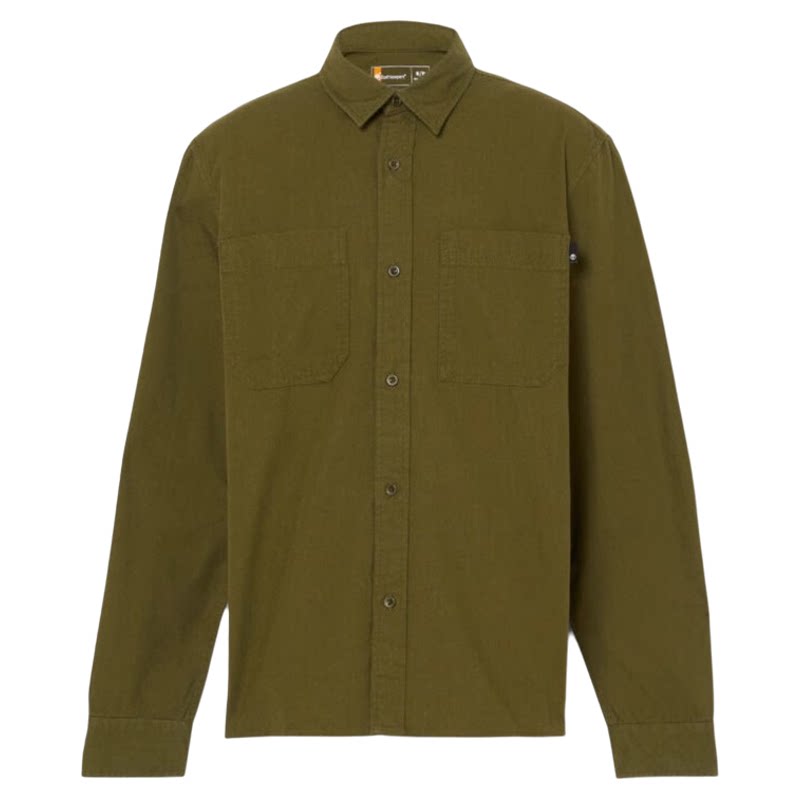 Timberland添柏岚男装户外棉质舒适透气休闲翻领长袖衬衫A2AV8