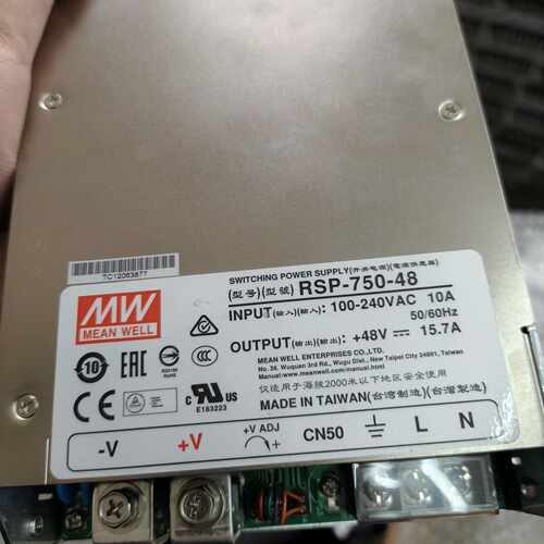询价-明纬RSP-750-48开关电源 48V 15.7A 输入1
