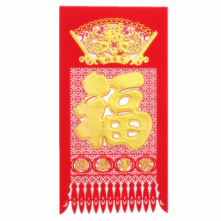 绒布挂钱马年新年 春节吊钱 过年用挂签过门笺门吊子剪纸 4开8开