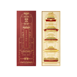 故宫淘宝｜紫禁城中轴线书签礼盒精致套装博物馆文创礼物伴手礼