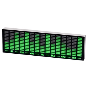 LED音频频谱显示 拾音氛围灯 声控音乐频谱电竞房气氛节奏灯车载