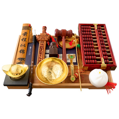 抓阄用品一周岁单品抓周道具精美