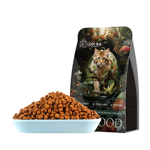 洛迪肉绒包裹猫粮流浪猫猫咪成猫幼猫通用型增发肥腮高营养批发粮