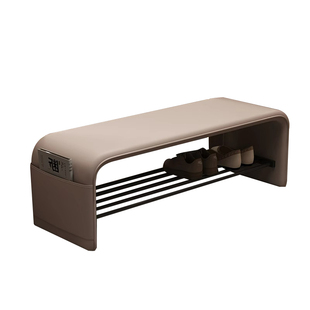 换鞋凳门口家用鞋柜坐凳一体轻奢高级感入户进门穿鞋凳卧室长条凳