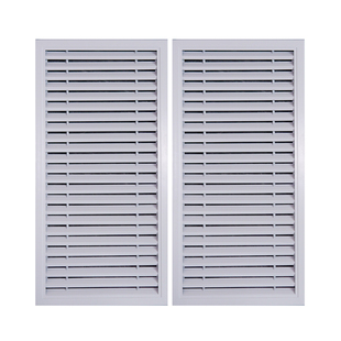 铝合金百叶窗橱柜门装饰热水器门透气口卫生间通风口鞋柜衣柜格栅