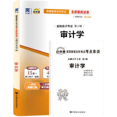 自考真题试卷00160审计学