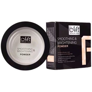 好用的鸭批！Menow美诺蜜粉饼透明铁皮定妆粉饼持久控油散粉油皮