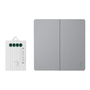 易百珑无线开关面板免布线遥控开关200v灯家用自发电动能无线遥控