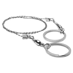 手拉线锯随身便携钢丝锯户外绳锯荒野求生锯不锈钢锯野外生存用品