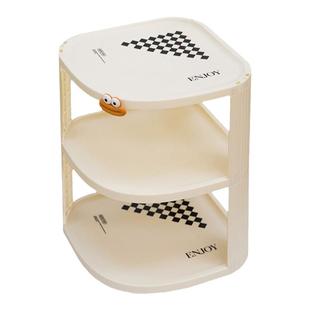 宿舍收纳神器桌面零食架子增高架转角搁板书架分层隔板多层置物架