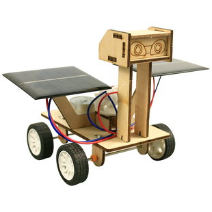 科学小手工太阳能小车科技小制作小发明物理实验科普模型diy材料