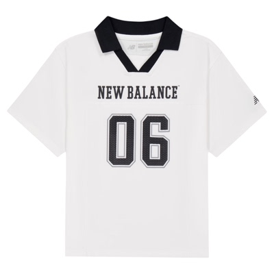 Newbalance童装POLO领短袖T恤