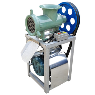 42大型电动绞肉机商用养殖场绞鸡架机绞鱼机碎骨机打辣椒机和面机