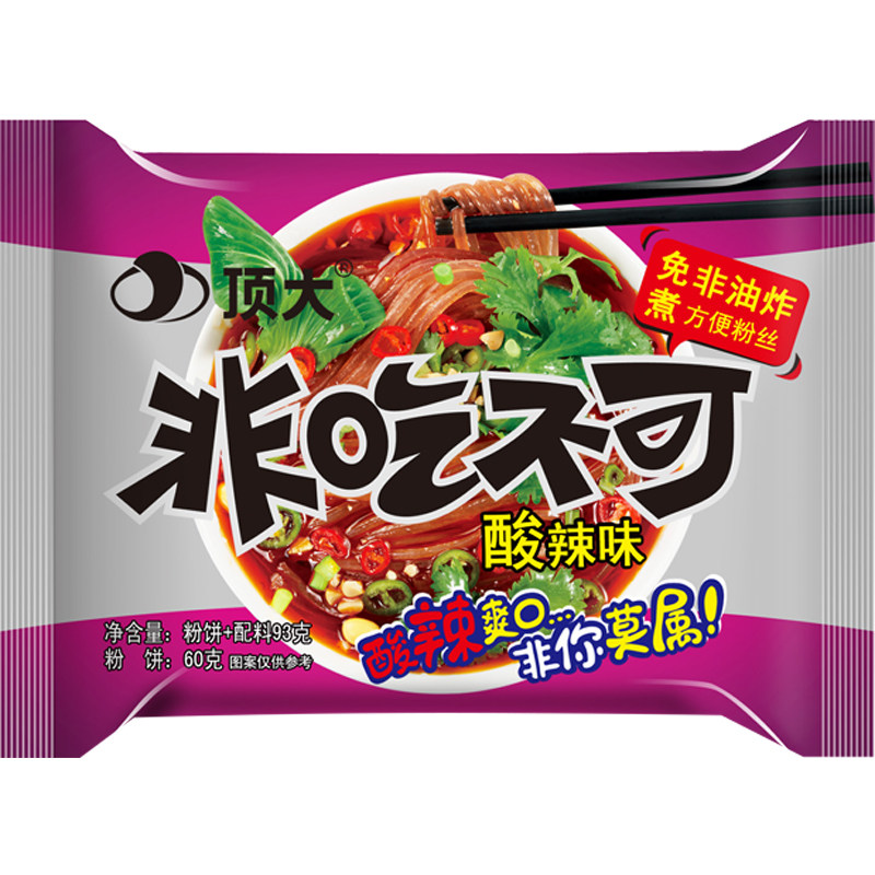 非油炸粉丝速食顶大酸辣粉