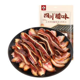 李师娘腊猪耳朵500g四川特产烟熏腊肉土猪肉猪脆耳下酒菜特色腊味