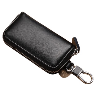 真皮钥匙包男士大容量腰挂拉链锁匙包女家用多功能汽车钥匙收纳包