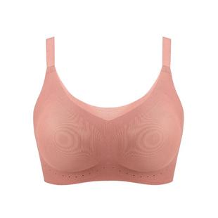 【果冻杯】桑扶兰内衣女无痕凉感抗菌大胸显小聚拢防下垂显瘦文胸
