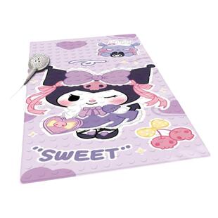 卡通库洛米浴室地垫防滑吸盘垫卫生间淋浴防摔儿童成人洗澡脚垫子