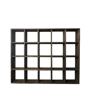 复古茶具博古架壁挂装饰架上墙多宝阁茶壶茶杯收纳格子挂墙置物架