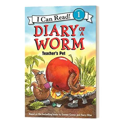 英文原版 Diary of a Worm Teacher's Pet 蚯蚓的日记 老师的宠物 I Can Read系列 英文版 Doreen Cronin 进口英语原版书籍