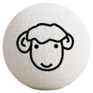 猫咪猎物球静音羊毛球玩具猫咪追逐自嗨解闷神器逗猫棒耐咬毛绒球