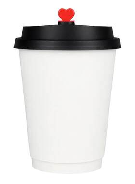 双层隔热咖啡奶茶杯加厚一次性