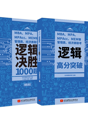 社科赛斯MBA管理类联考逻辑高分