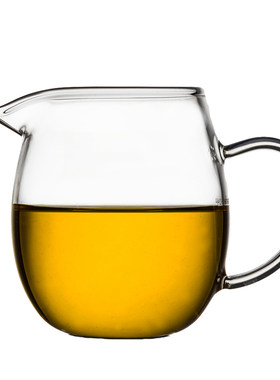 耐热玻璃公杯茶漏过滤分茶器