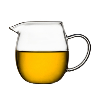 茶具公道杯茶漏过滤网加厚耐热高硼硅玻璃公杯大小号分茶杯泡茶壶