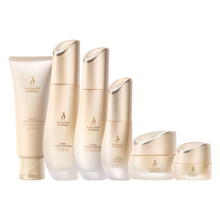 袋鼠妈妈 小麦水乳面霜套装准孕妇补水保湿锁水护肤护肤化妆